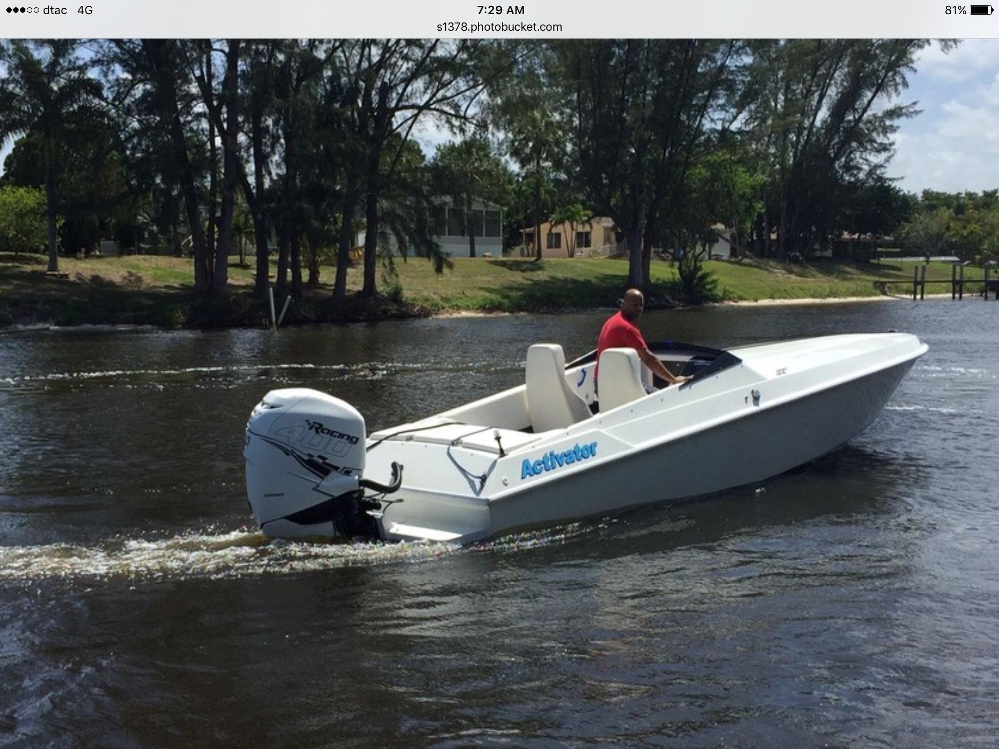 30 activator boat for sale
