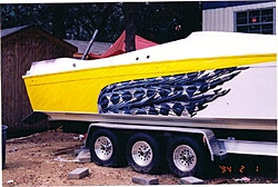 progress on new paint job-boatflag1.jpg