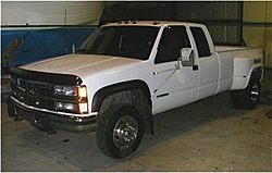 Need Help!!  Looking for a used 1 Ton 4x4!!-white-chevy-dually.jpg