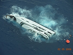 That sinking feeling. Yacht goes down in Bahamas-1statusofvesselonmorningof02-06-06.jpg