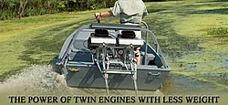 Does anybody make a V bottom  w/single surface drive?-twin18hpvanguardheading2.jpg