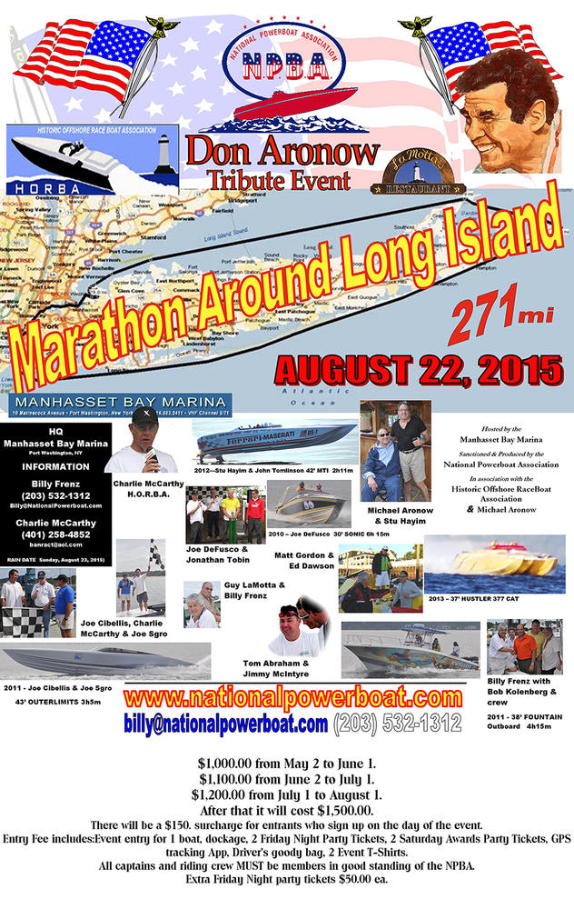 84 Days to Don Aronow Around Long Island Race and Rally