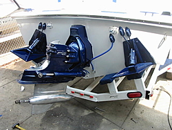 Exhaust holes filled and transome,drives and tabs painted.......-magnum-144.jpg