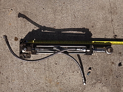 Single Hydraulic Steering Ram &amp; Transom mount-dsc05004.jpg